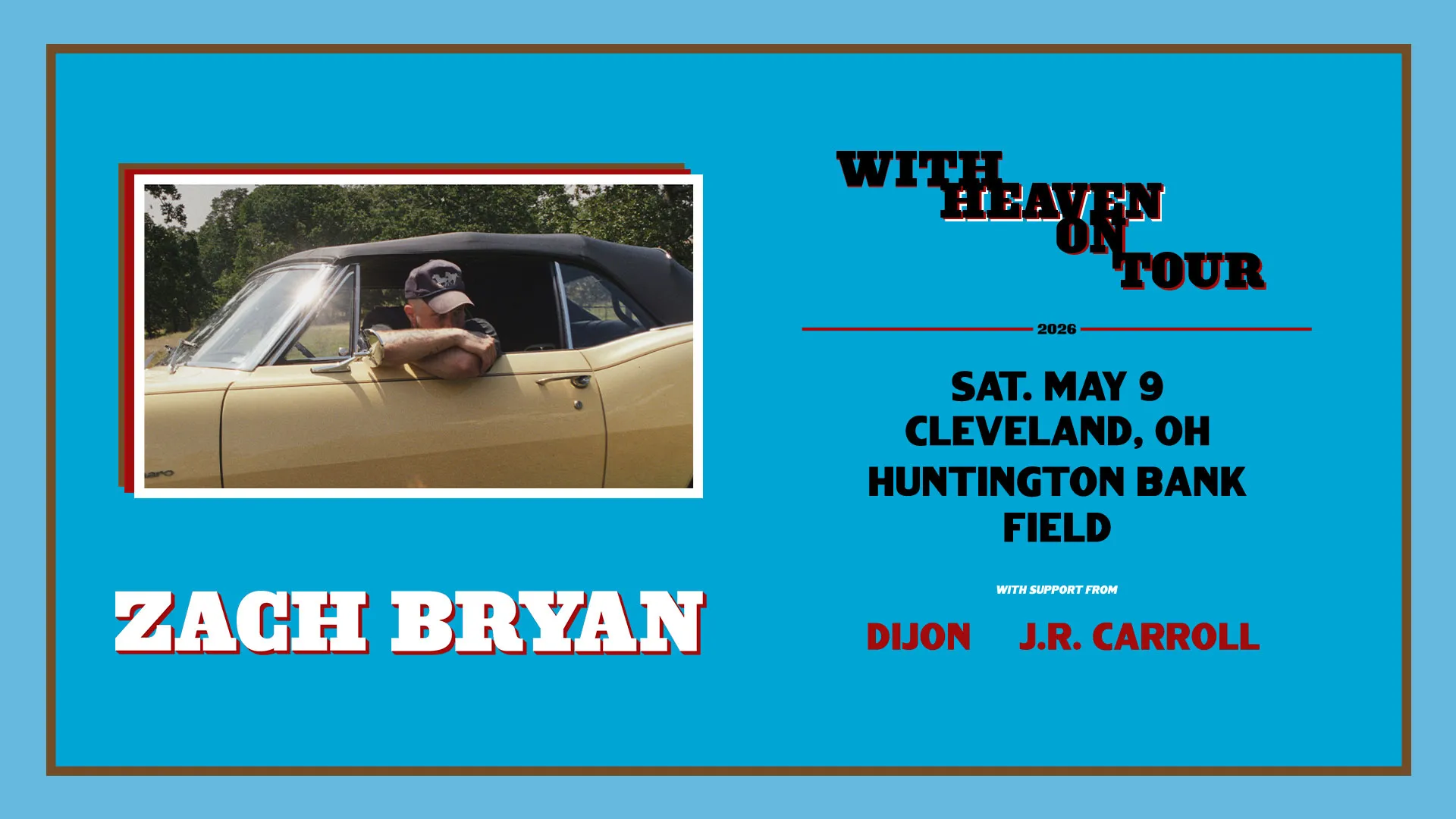 Zach Bryan With Heaven On Tour
