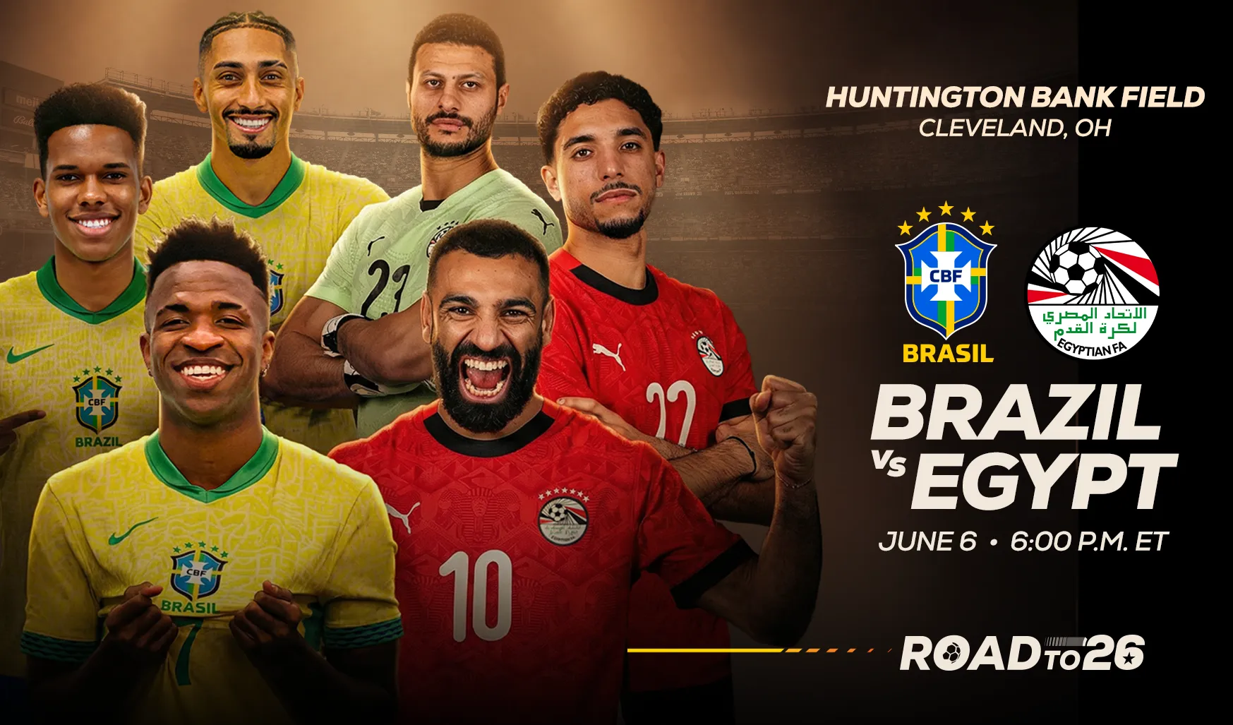 Brazil vs Egypt Friendly