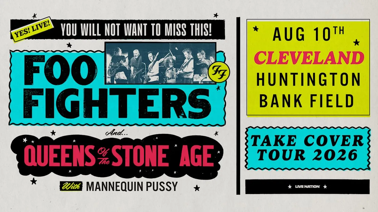 Foo Fighters Take Cover Tour