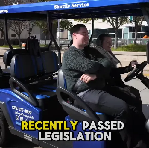 Cleveland.com video feature on The Golf Cart Girl-CLE