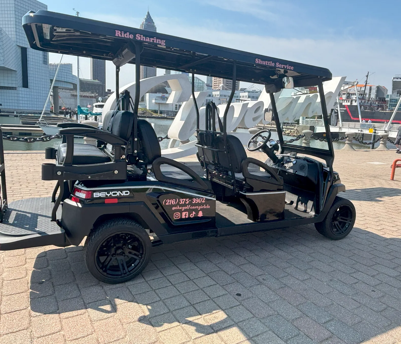 Luxury golf cart 1 in Cleveland