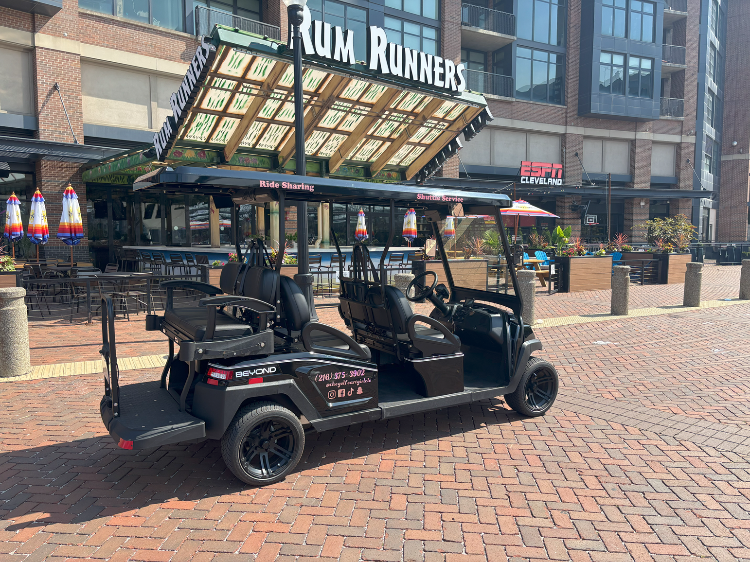 Luxury golf cart 4 in Cleveland