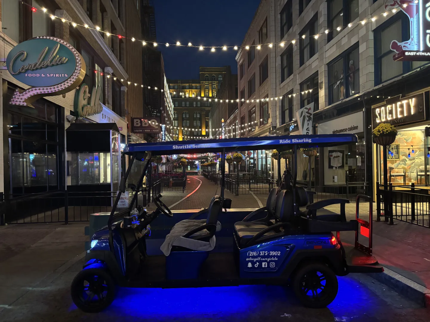 Luxury golf cart 30 in Cleveland