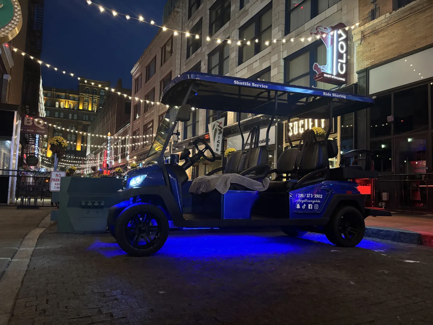 Luxury golf cart 31 in Cleveland