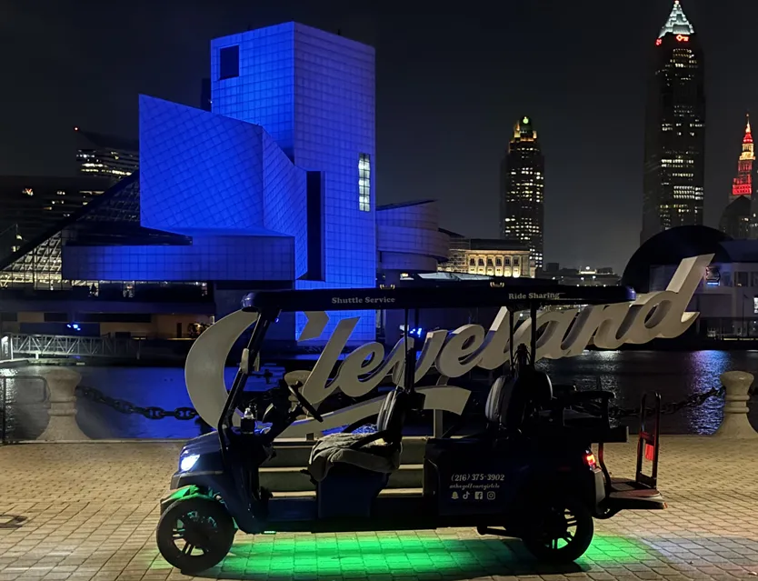 Luxury golf cart 1 in Cleveland