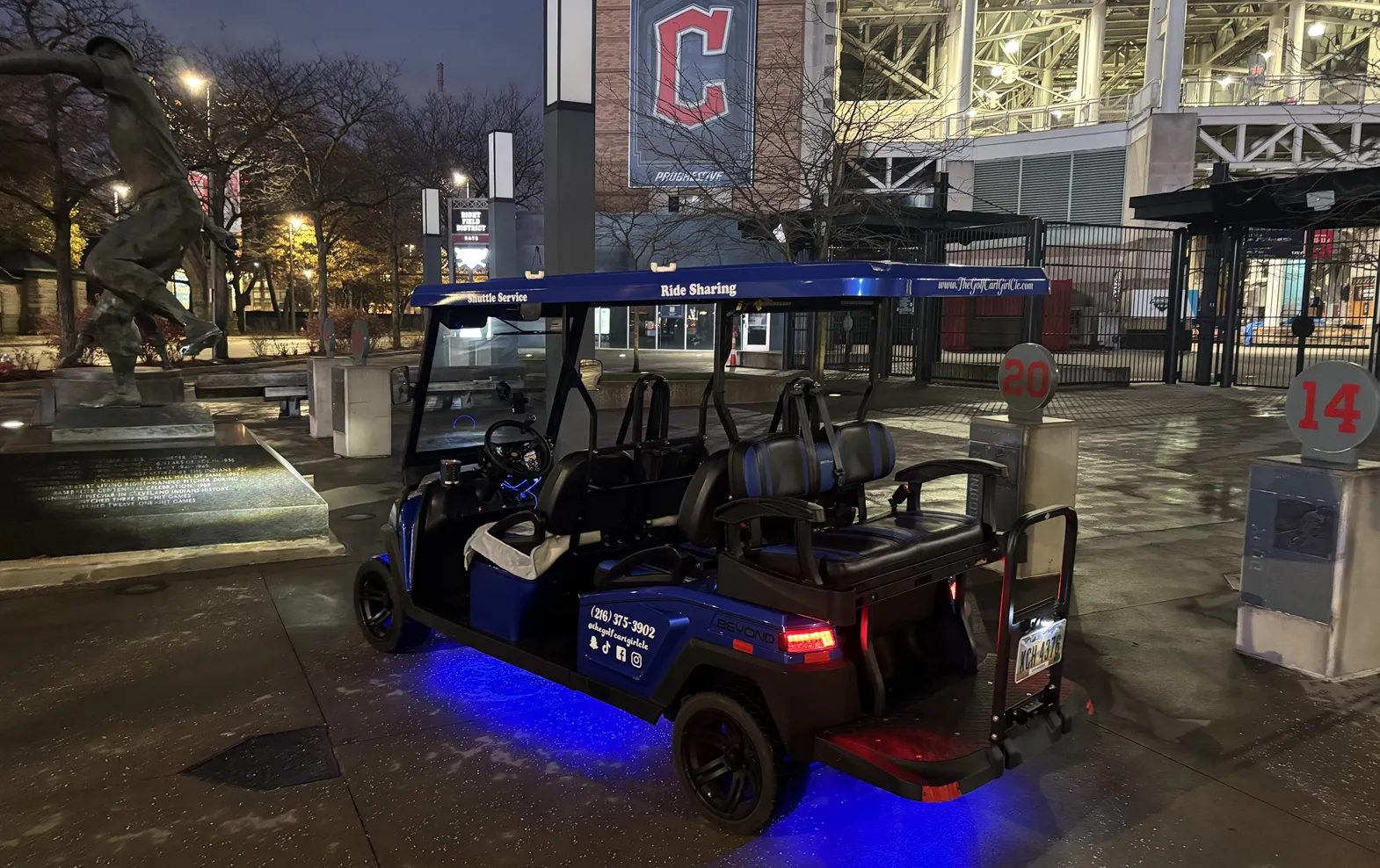 Luxury golf cart 3 in Cleveland