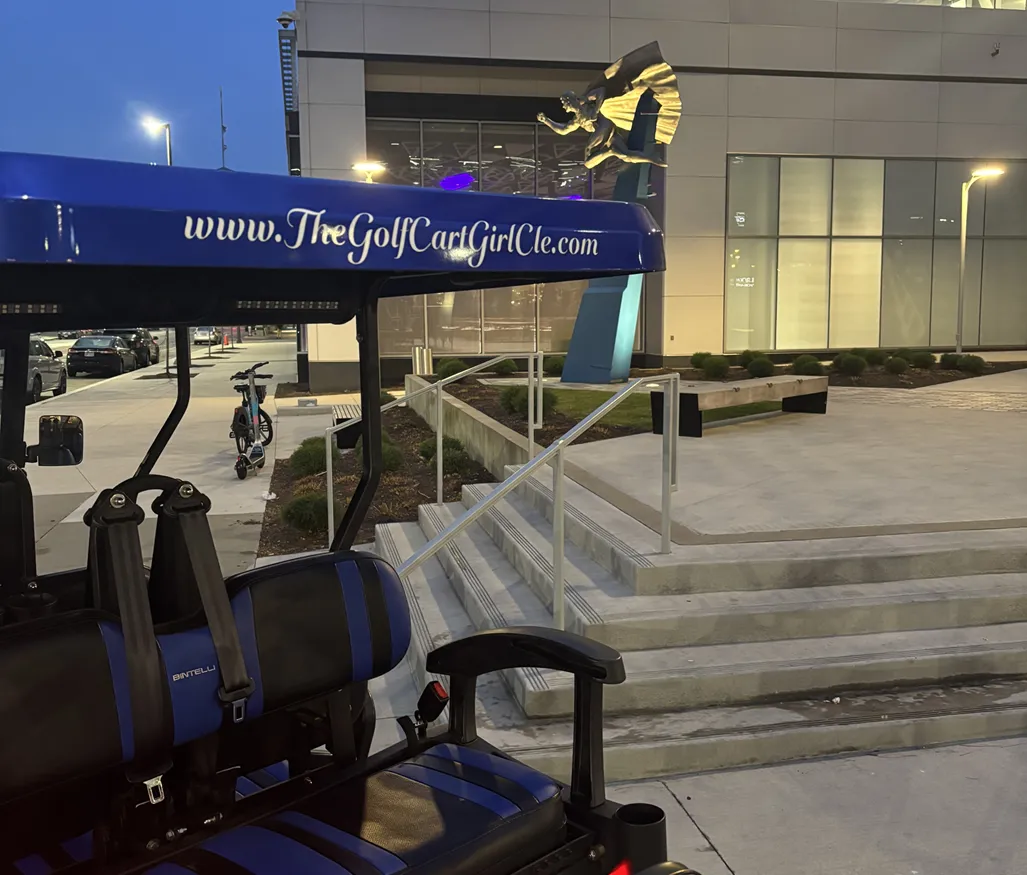 Luxury golf cart 5 in Cleveland