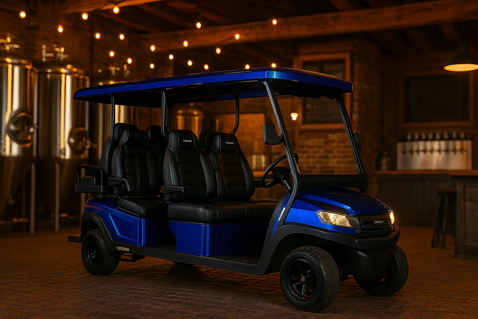 Only in the 216 local Cleveland breweries golf cart experience